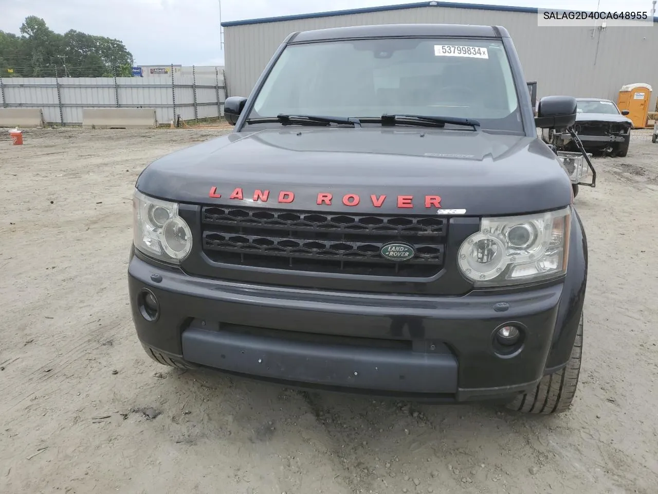 SALAG2D40CA648955 2012 Land Rover Lr4 Hse