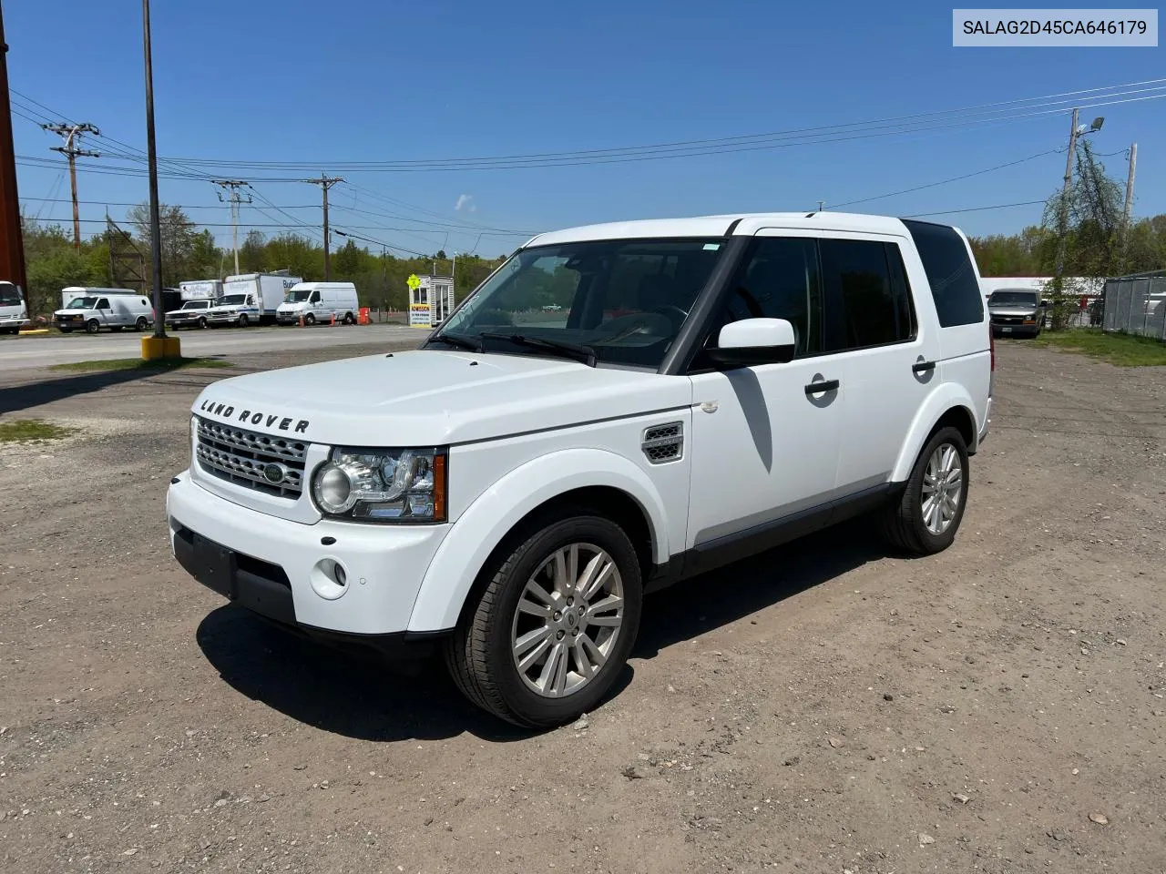 2012 Land Rover Lr4 Hse VIN: SALAG2D45CA646179 Lot: 56025034