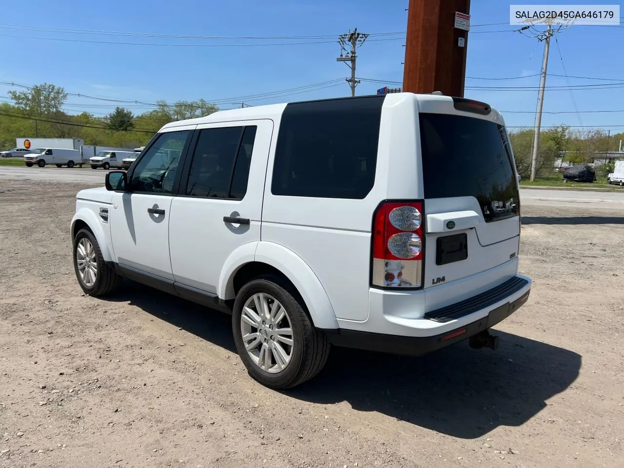 2012 Land Rover Lr4 Hse VIN: SALAG2D45CA646179 Lot: 56025034