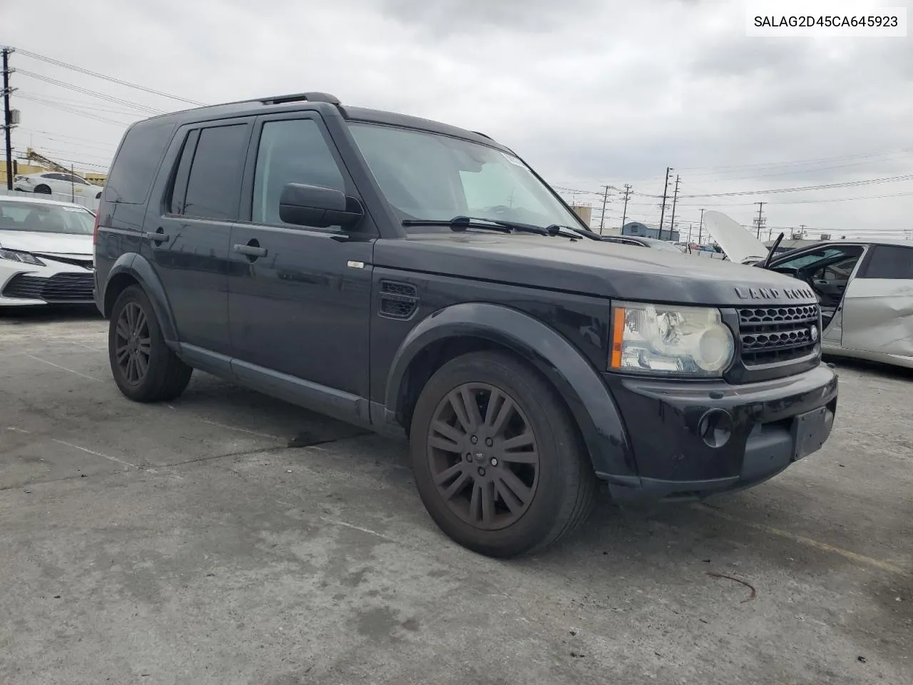 SALAG2D45CA645923 2012 Land Rover Lr4 Hse