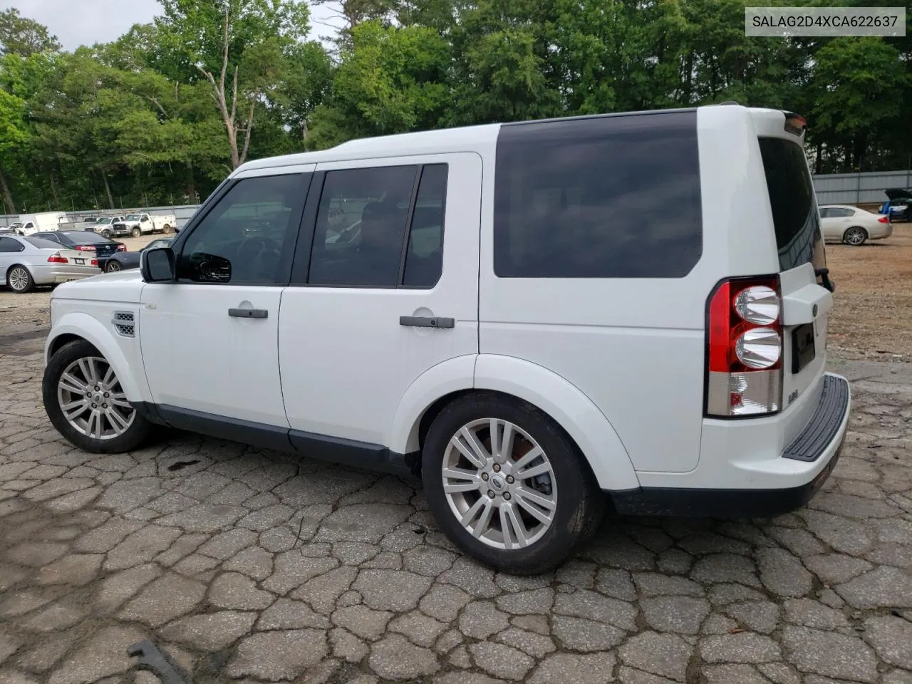 2012 Land Rover Lr4 Hse VIN: SALAG2D4XCA622637 Lot: 57860574