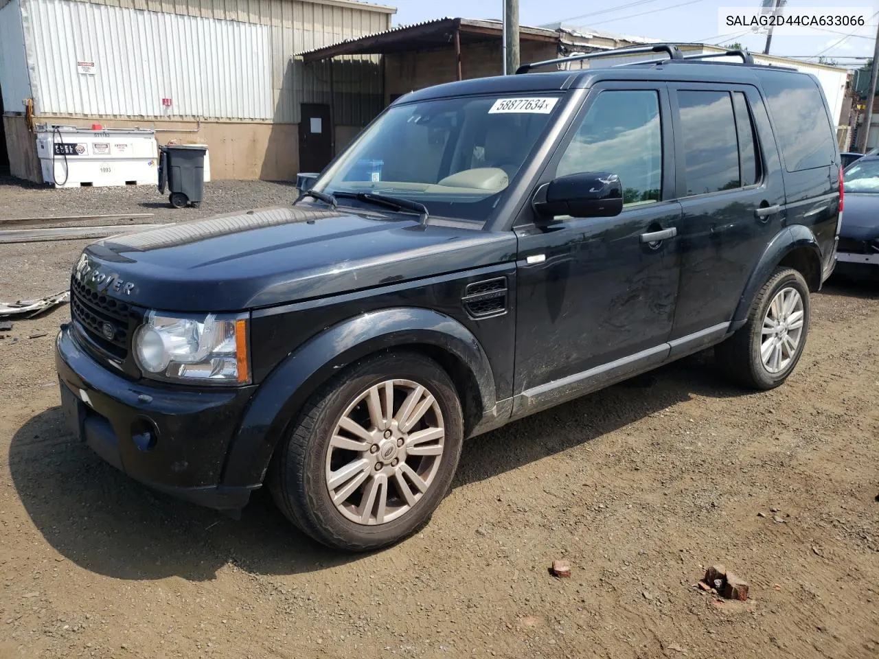 2012 Land Rover Lr4 Hse VIN: SALAG2D44CA633066 Lot: 58877634