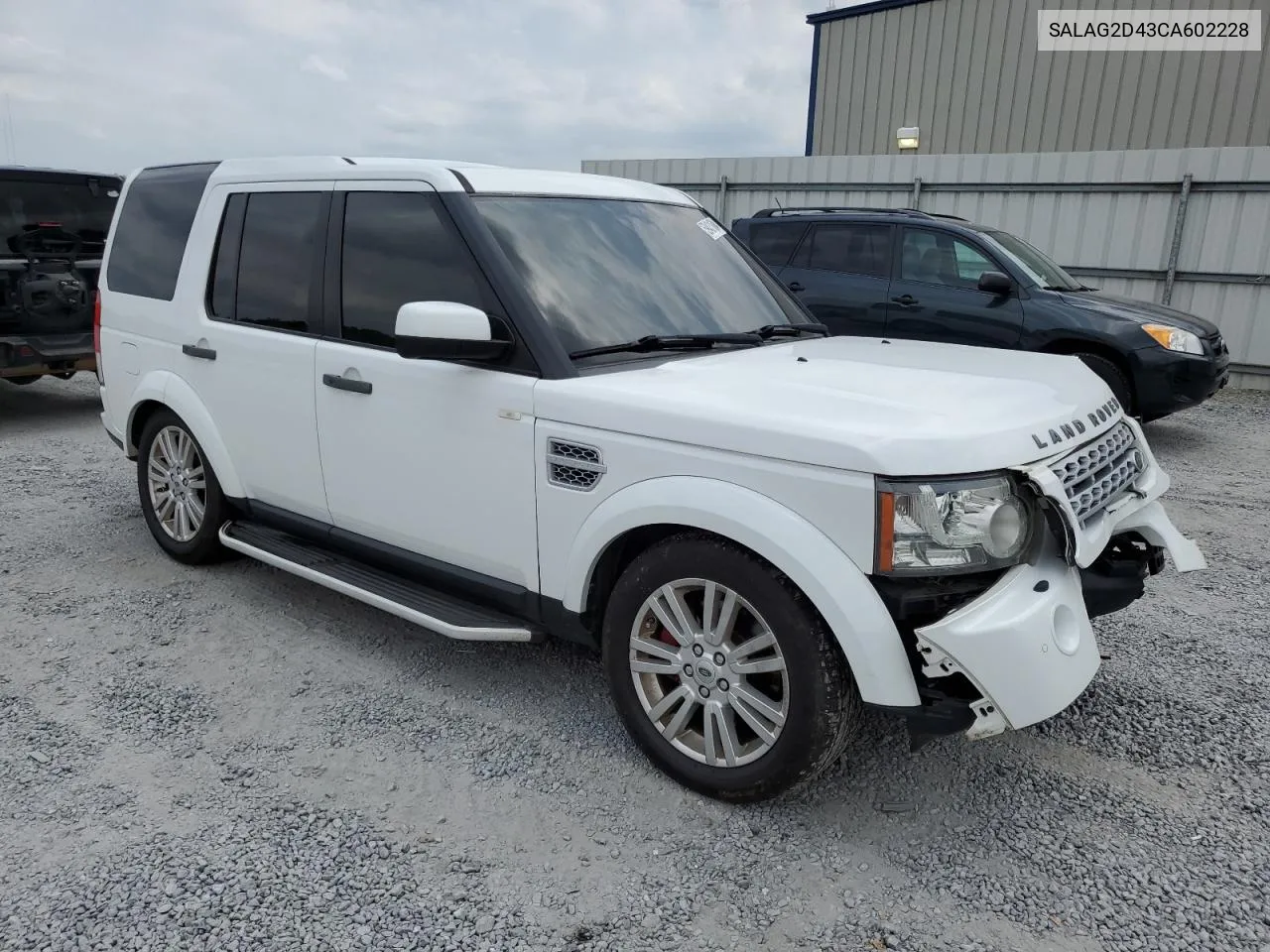 2012 Land Rover Lr4 Hse VIN: SALAG2D43CA602228 Lot: 59431684