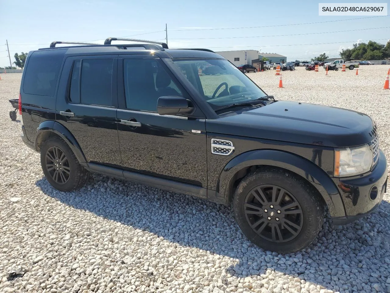 2012 Land Rover Lr4 Hse VIN: SALAG2D48CA629067 Lot: 62453074