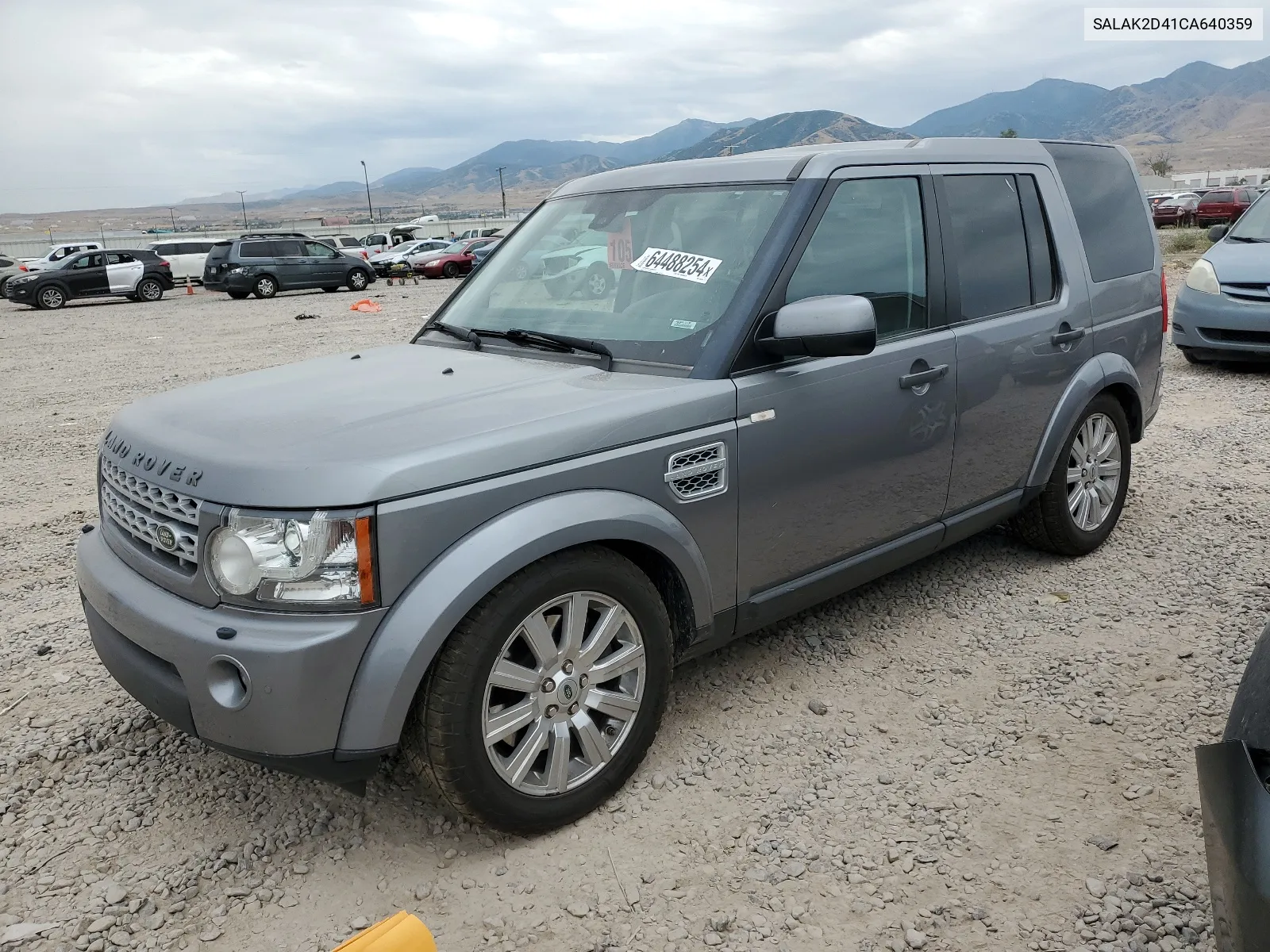 2012 Land Rover Lr4 Hse Luxury VIN: SALAK2D41CA640359 Lot: 64488254