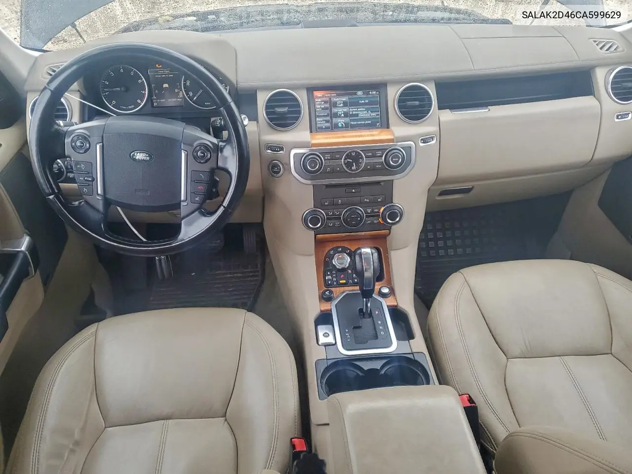 SALAK2D46CA599629 2012 Land Rover Lr4 Hse Luxury