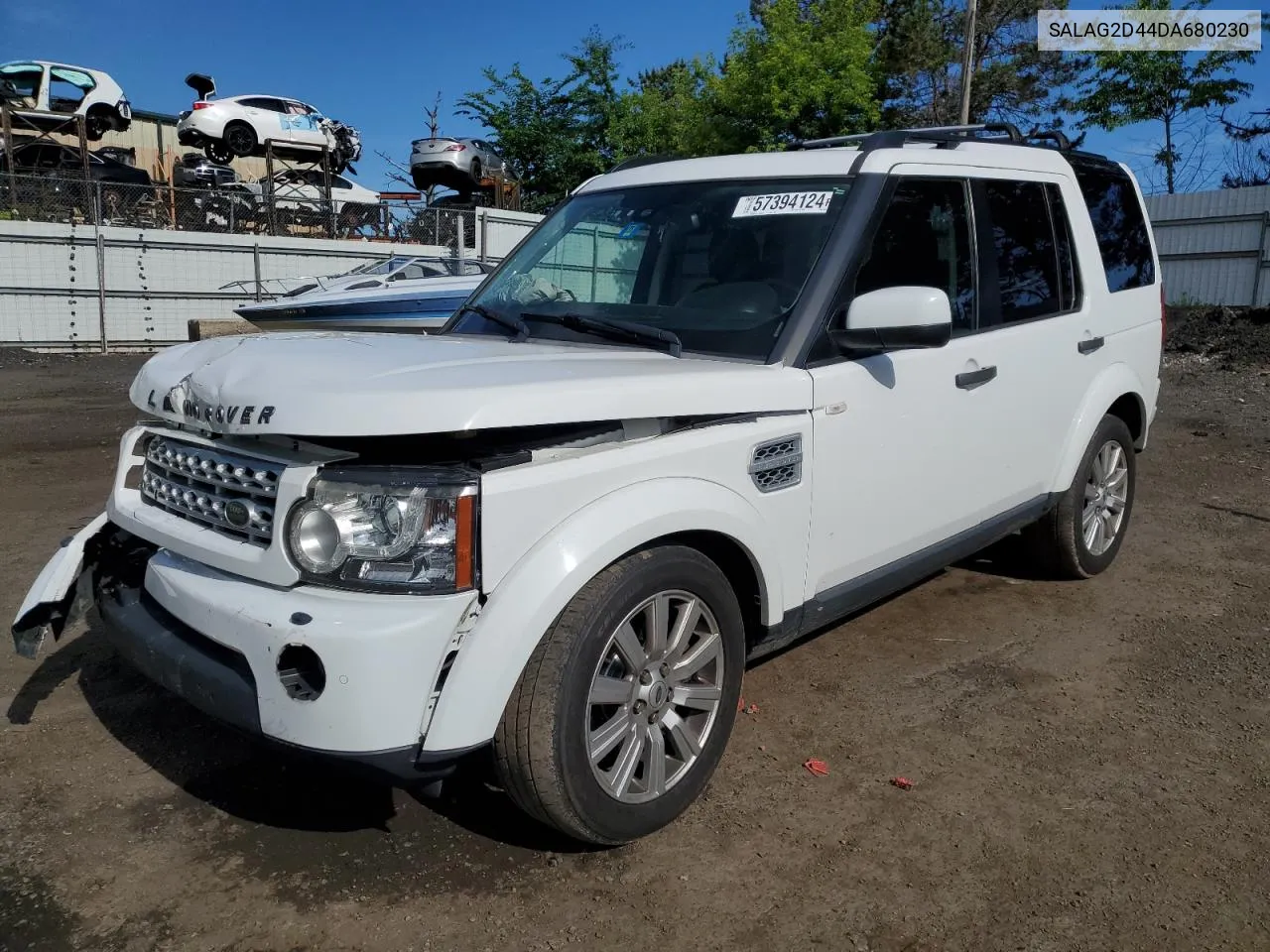 2013 Land Rover Lr4 Hse VIN: SALAG2D44DA680230 Lot: 57394124