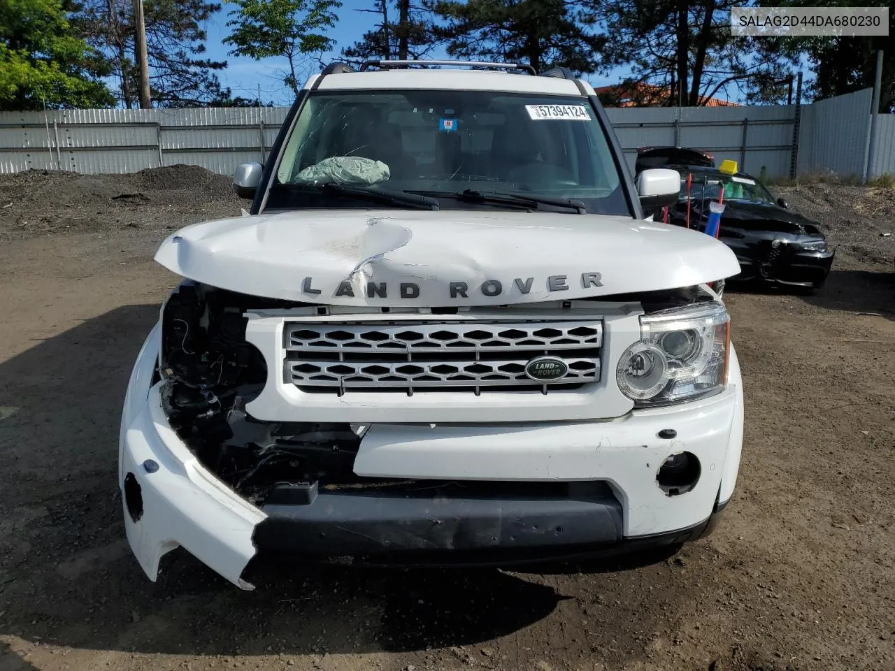 2013 Land Rover Lr4 Hse VIN: SALAG2D44DA680230 Lot: 57394124