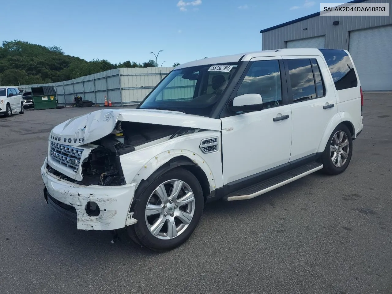 2013 Land Rover Lr4 Hse Luxury VIN: SALAK2D44DA660803 Lot: 58152784