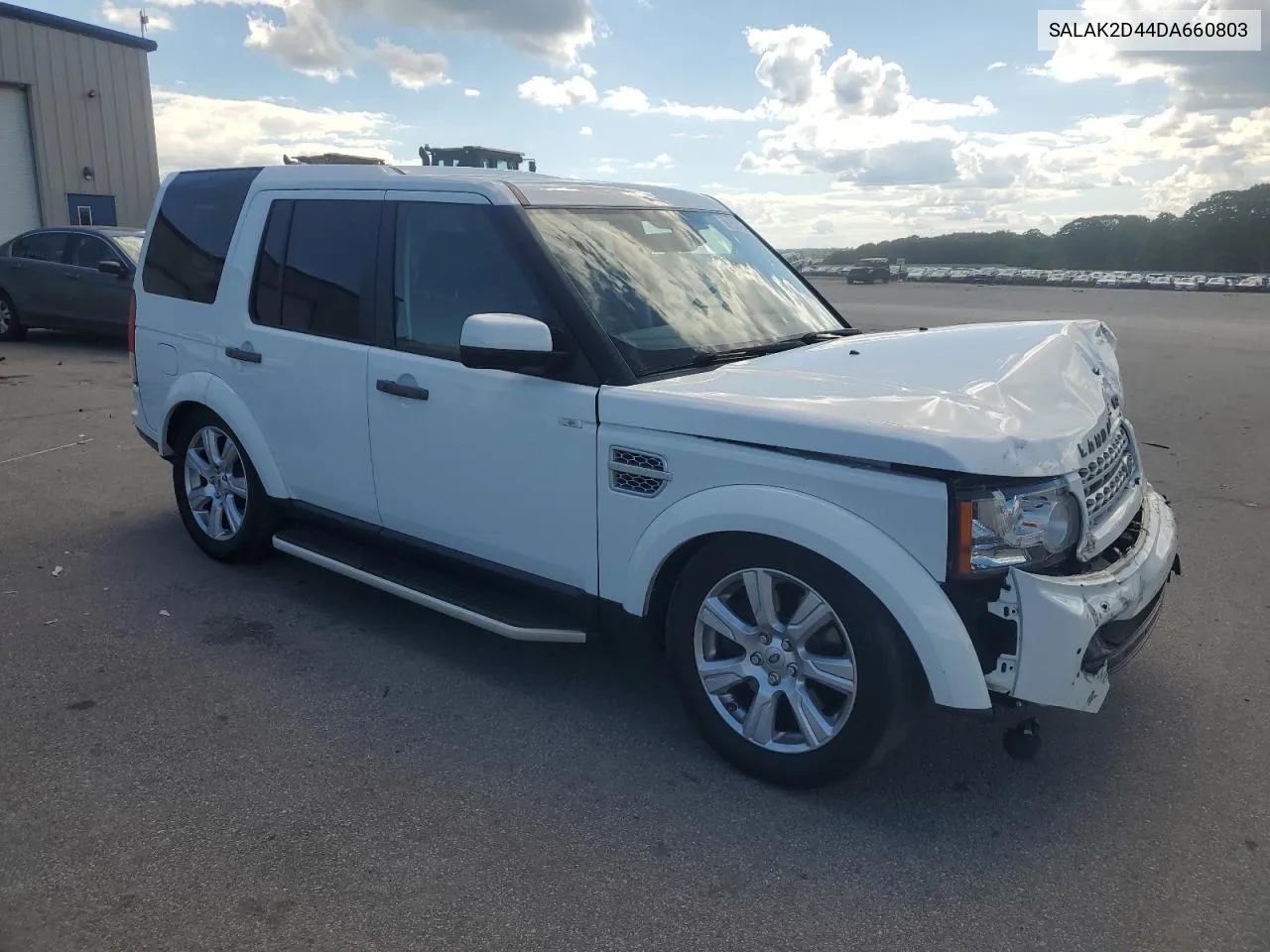 2013 Land Rover Lr4 Hse Luxury VIN: SALAK2D44DA660803 Lot: 58152784