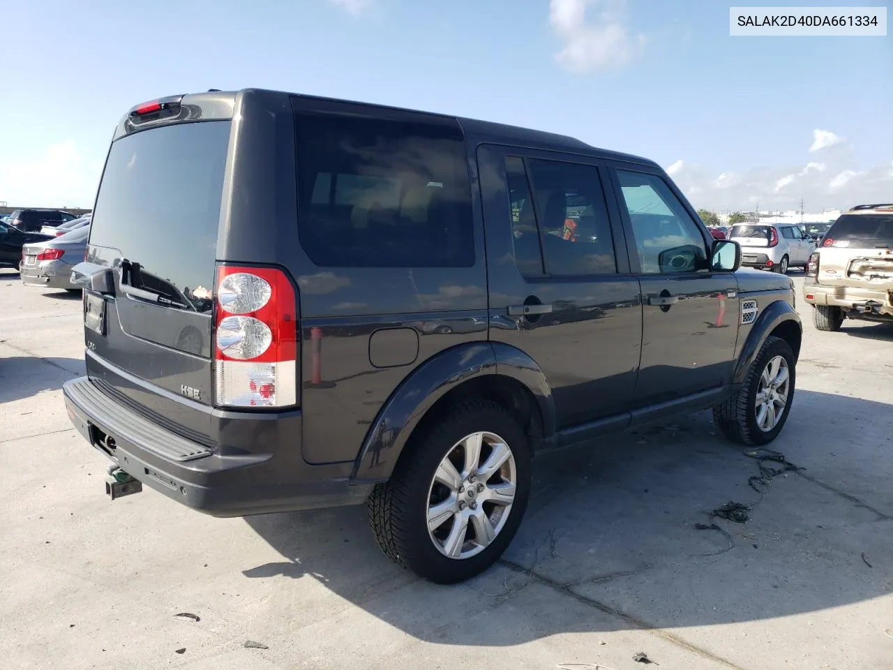 2013 Land Rover Lr4 Hse Luxury VIN: SALAK2D40DA661334 Lot: 58825514