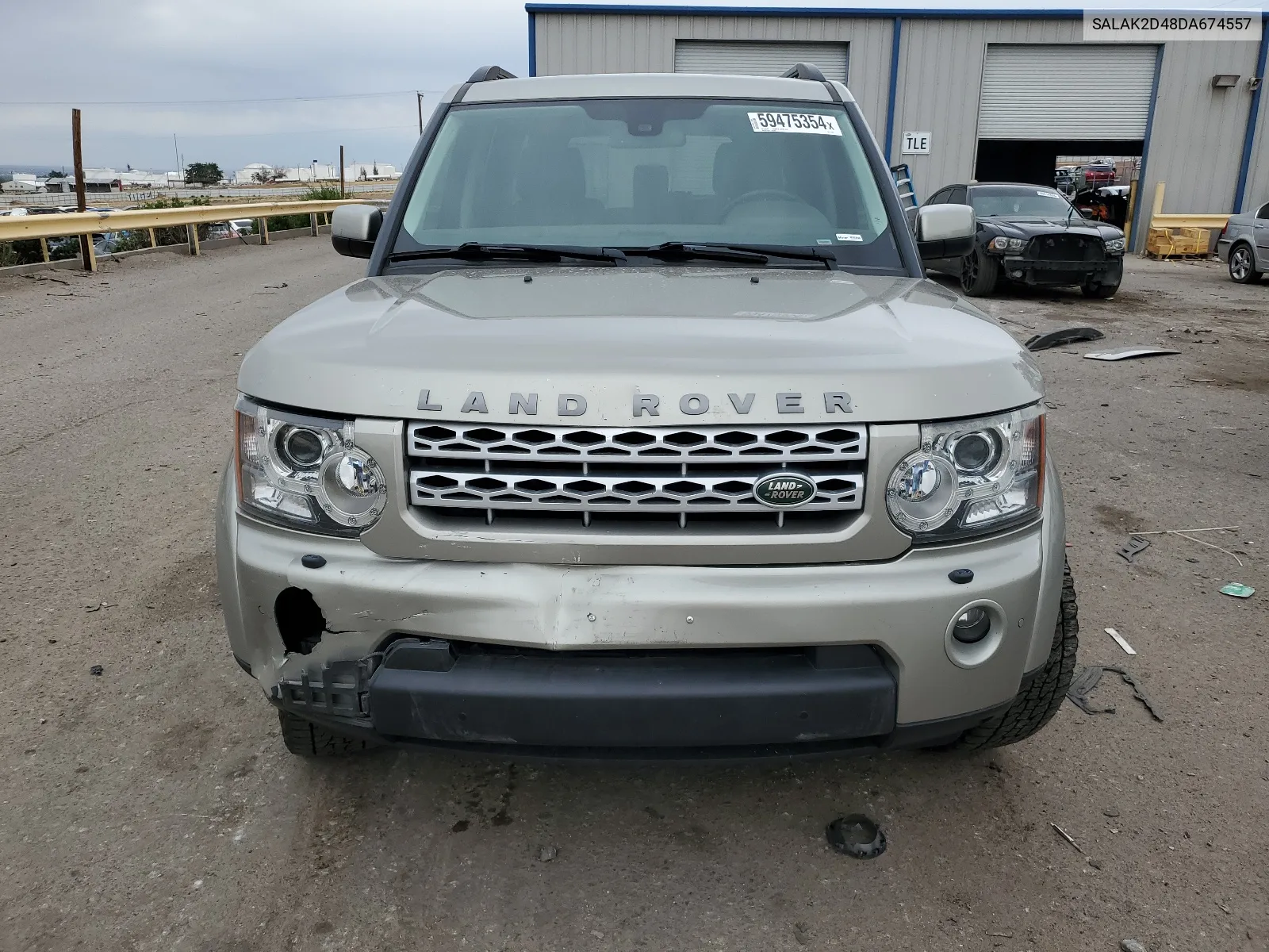 2013 Land Rover Lr4 Hse Luxury VIN: SALAK2D48DA674557 Lot: 59475354