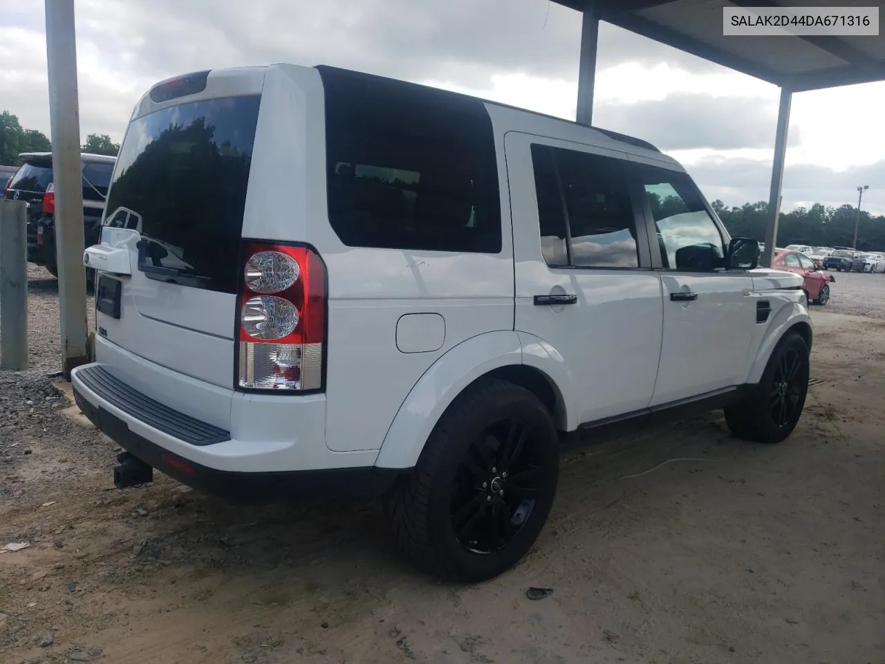 2013 Land Rover Lr4 Hse Luxury VIN: SALAK2D44DA671316 Lot: 61414254