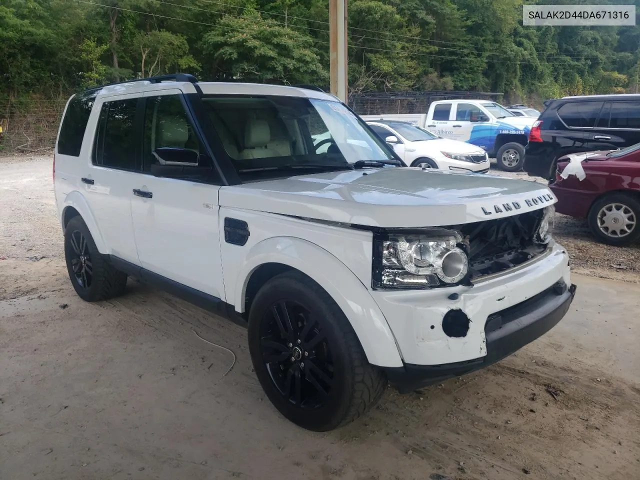 2013 Land Rover Lr4 Hse Luxury VIN: SALAK2D44DA671316 Lot: 61414254