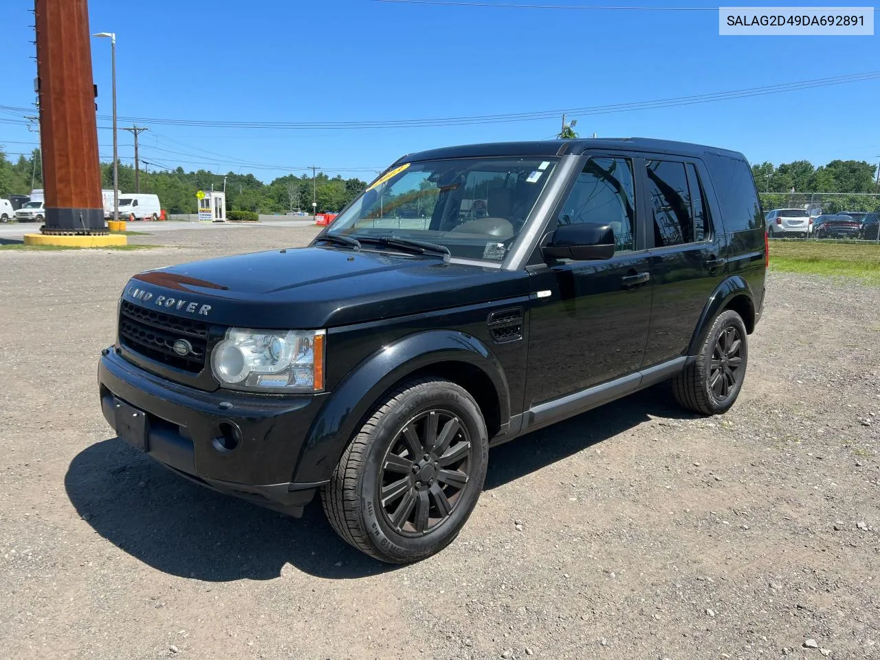 2013 Land Rover Lr4 Hse VIN: SALAG2D49DA692891 Lot: 61833484