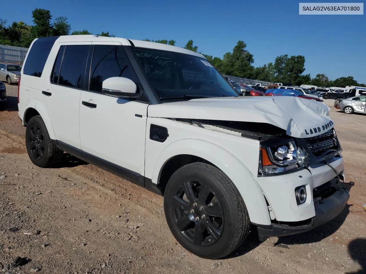 SALAG2V63EA701800 2014 Land Rover Lr4 Hse