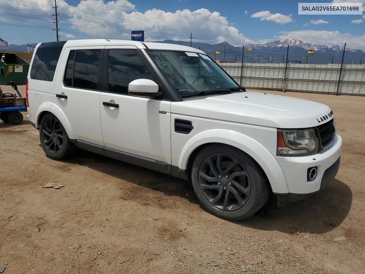 SALAG2V65EA701698 2014 Land Rover Lr4 Hse