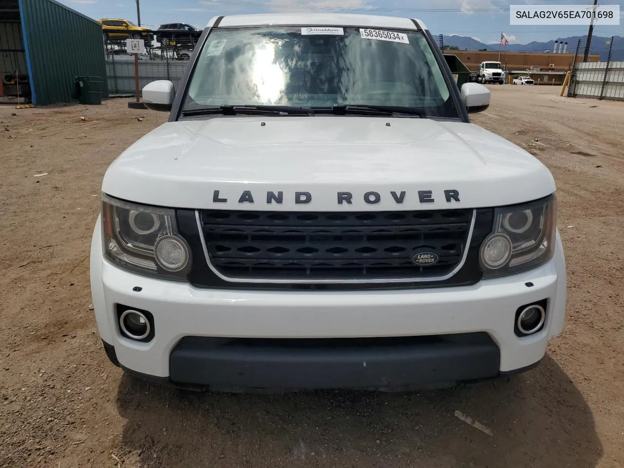 SALAG2V65EA701698 2014 Land Rover Lr4 Hse