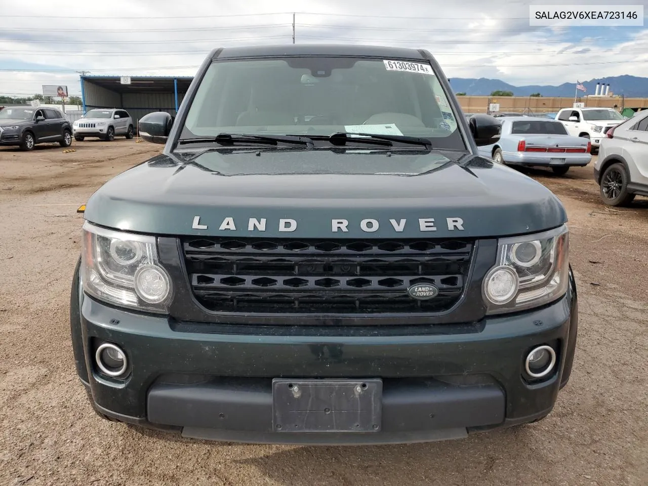 2014 Land Rover Lr4 Hse VIN: SALAG2V6XEA723146 Lot: 61303974