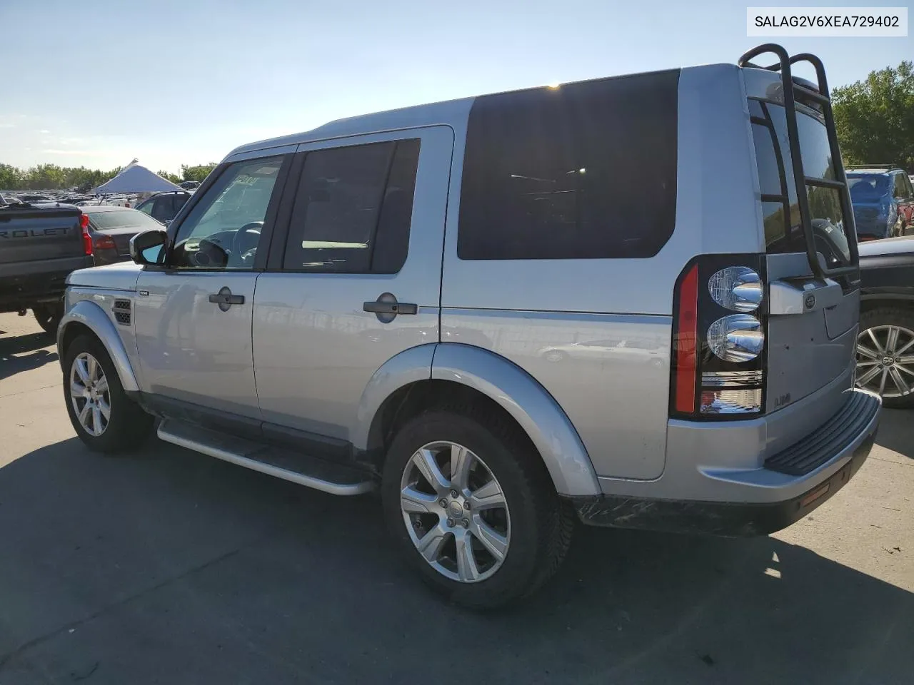 2014 Land Rover Lr4 Hse VIN: SALAG2V6XEA729402 Lot: 61840084