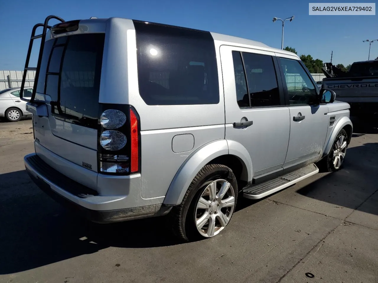 2014 Land Rover Lr4 Hse VIN: SALAG2V6XEA729402 Lot: 61840084