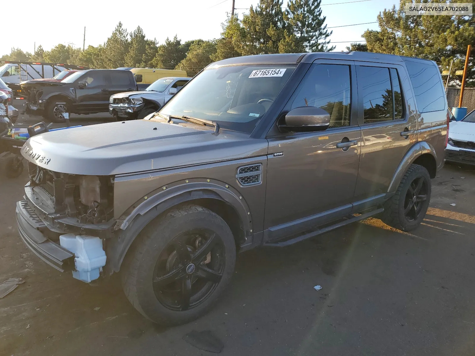 2014 Land Rover Lr4 Hse VIN: SALAG2V65EA702088 Lot: 67165154