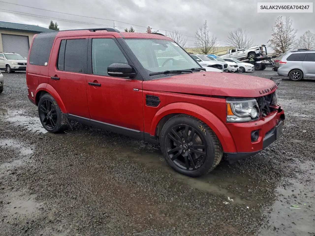 SALAK2V60EA704247 2014 Land Rover Lr4 Hse Luxury