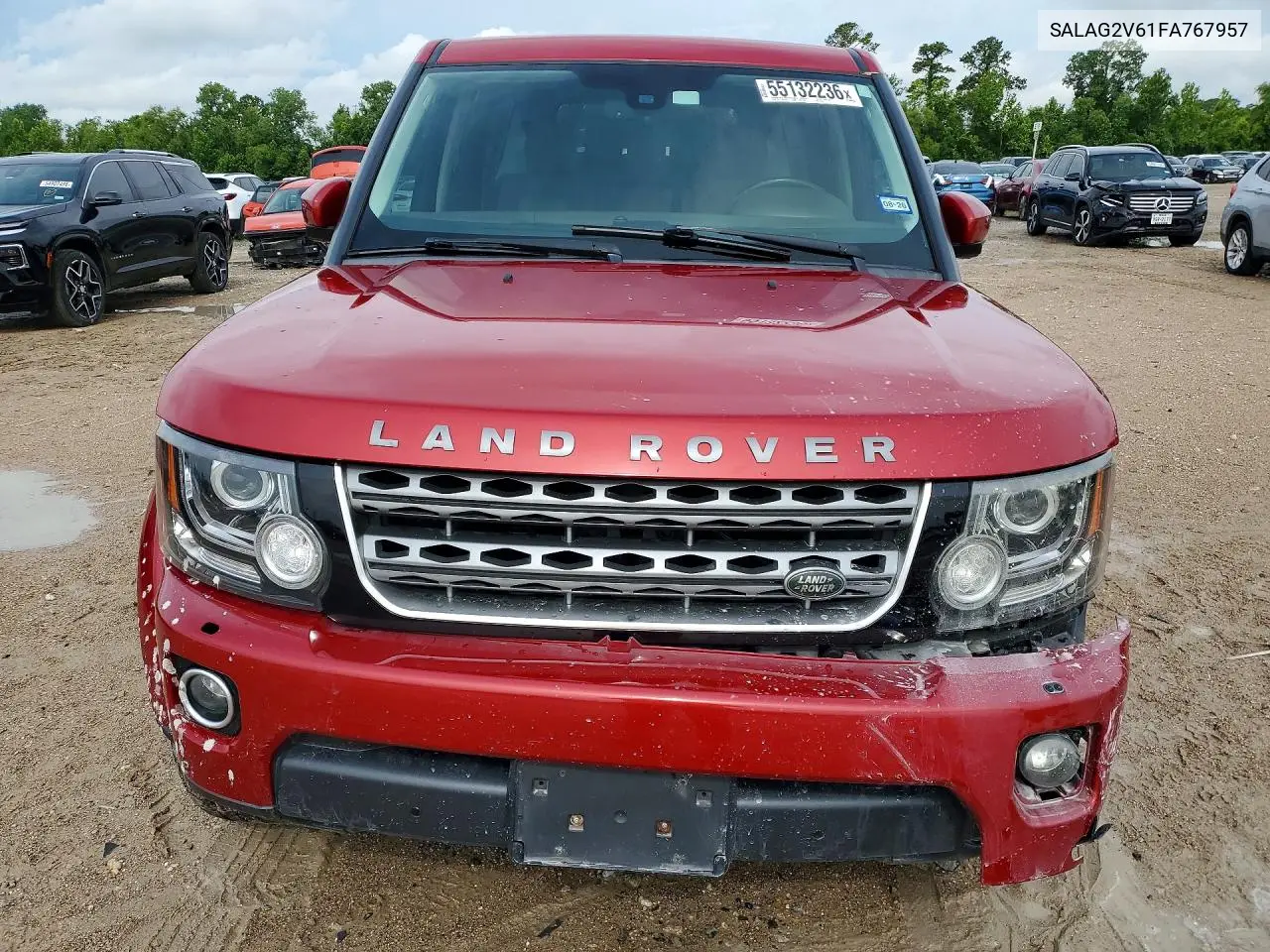 2015 Land Rover Lr4 Hse VIN: SALAG2V61FA767957 Lot: 55132236
