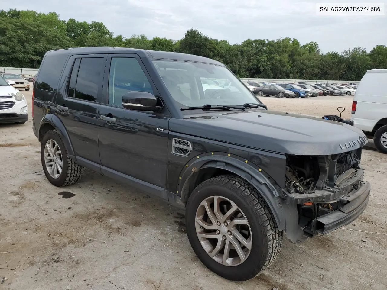 2015 Land Rover Lr4 Hse VIN: SALAG2V62FA744686 Lot: 59843544