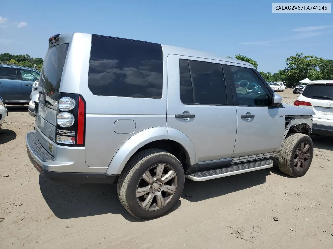 2015 Land Rover Lr4 Hse VIN: SALAG2V67FA741945 Lot: 59960964