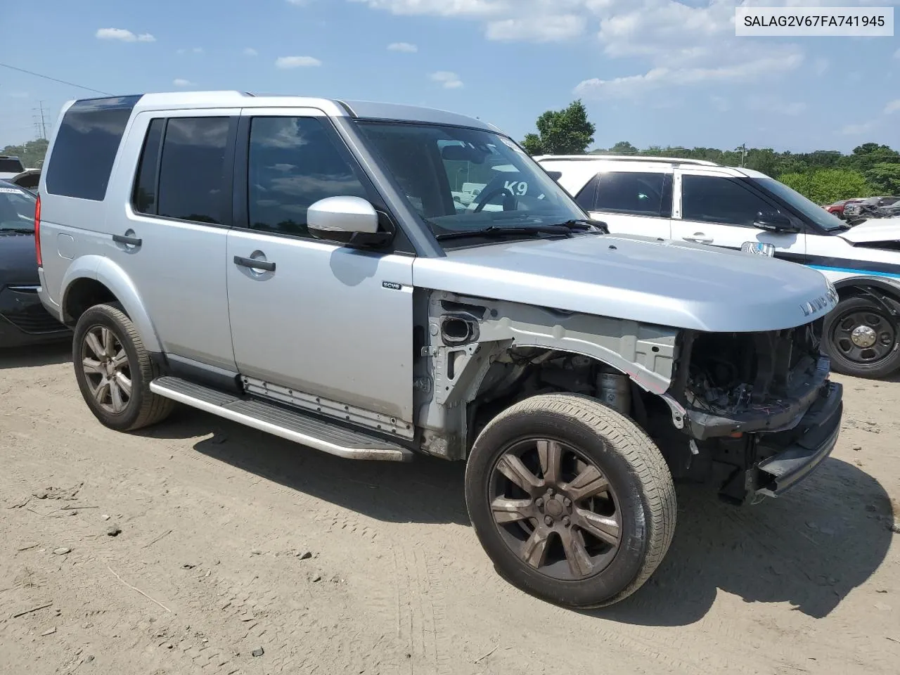 2015 Land Rover Lr4 Hse VIN: SALAG2V67FA741945 Lot: 59960964