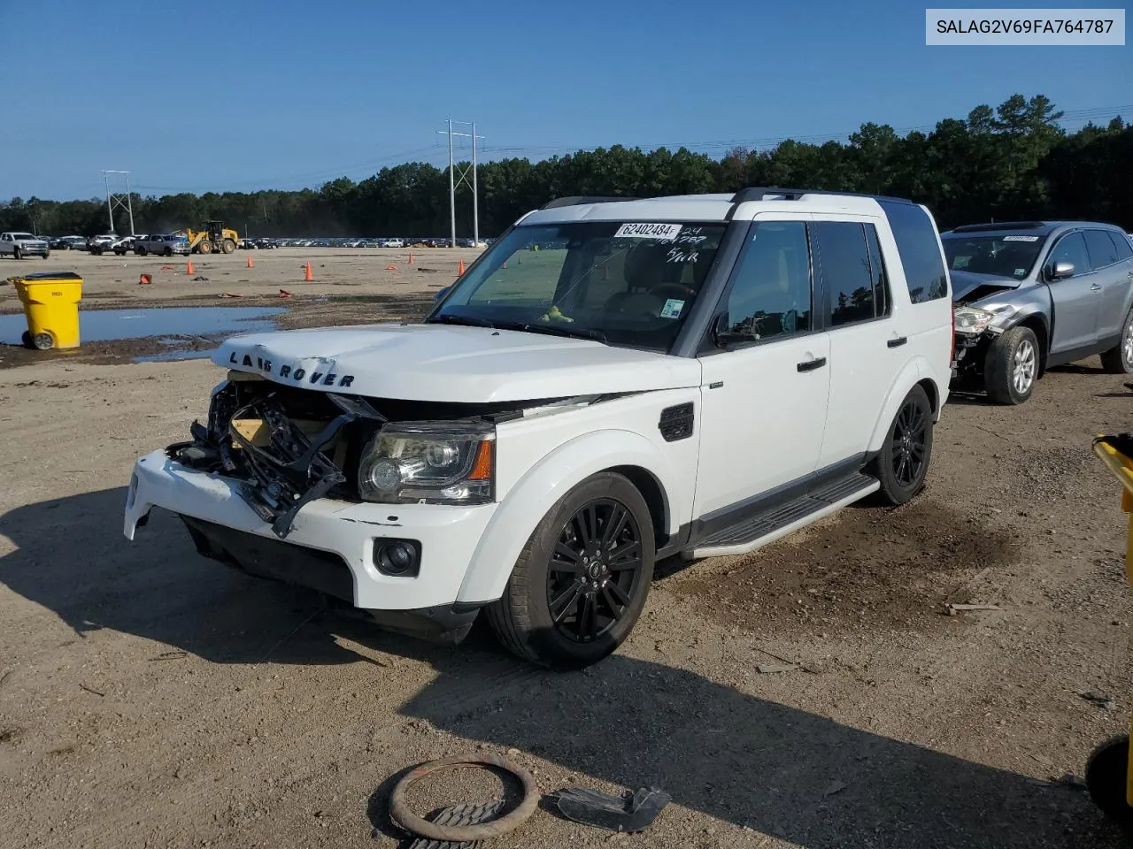 2015 Land Rover Lr4 Hse VIN: SALAG2V69FA764787 Lot: 62402484