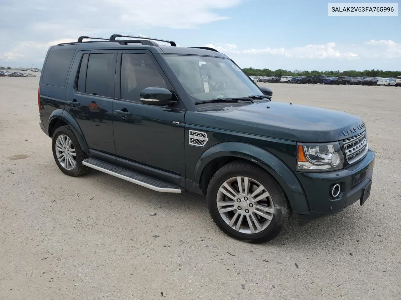 2015 Land Rover Lr4 Hse Luxury VIN: SALAK2V63FA765996 Lot: 62630874