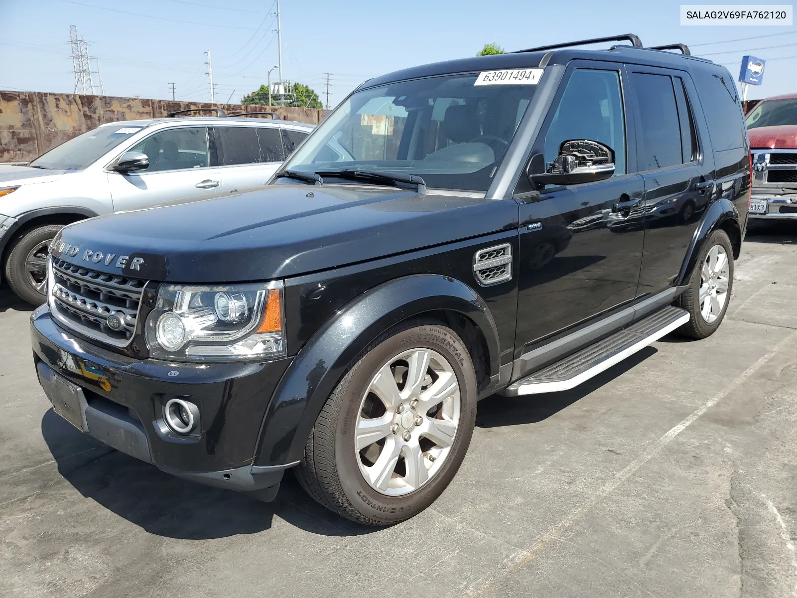 2015 Land Rover Lr4 Hse VIN: SALAG2V69FA762120 Lot: 63901494