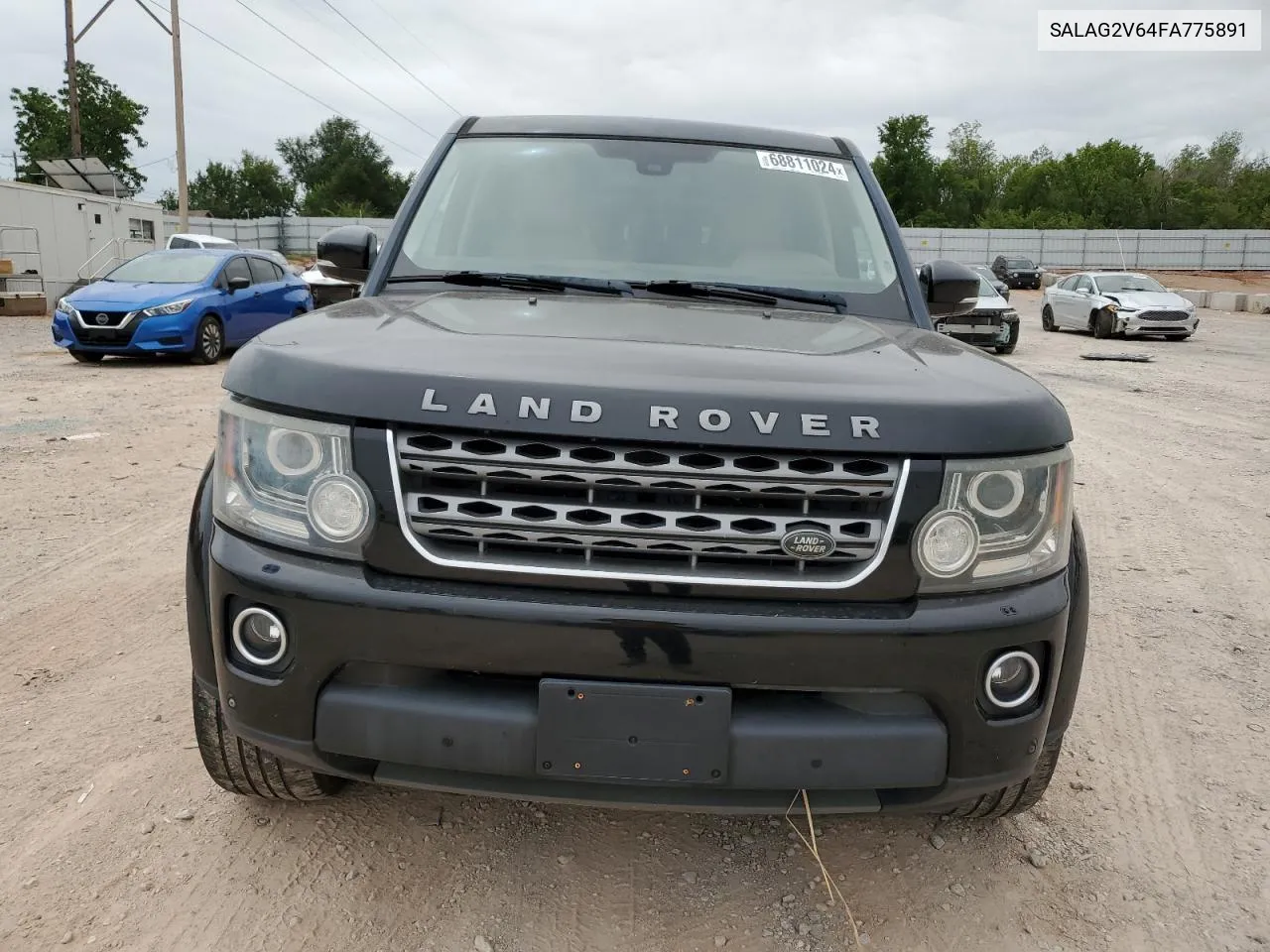 SALAG2V64FA775891 2015 Land Rover Lr4 Hse