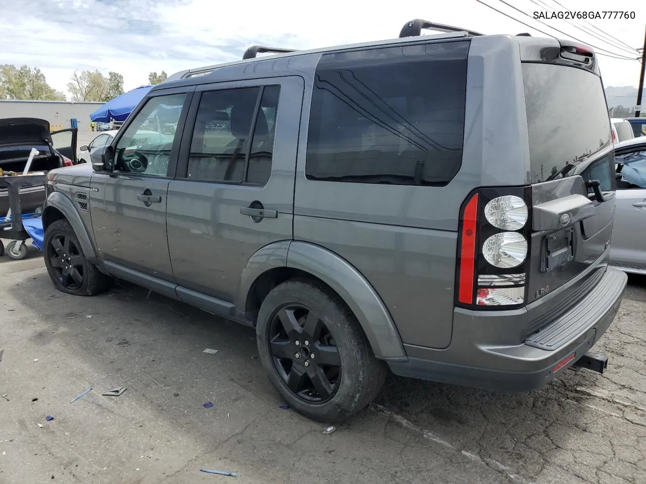 SALAG2V68GA777760 2016 Land Rover Lr4 Hse