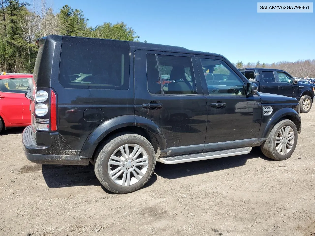 2016 Land Rover Lr4 Hse Luxury VIN: SALAK2V62GA798361 Lot: 52269594