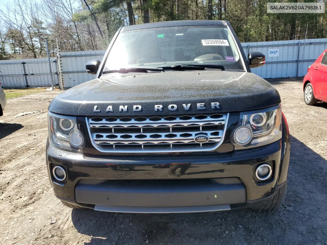 2016 Land Rover Lr4 Hse Luxury VIN: SALAK2V62GA798361 Lot: 52269594