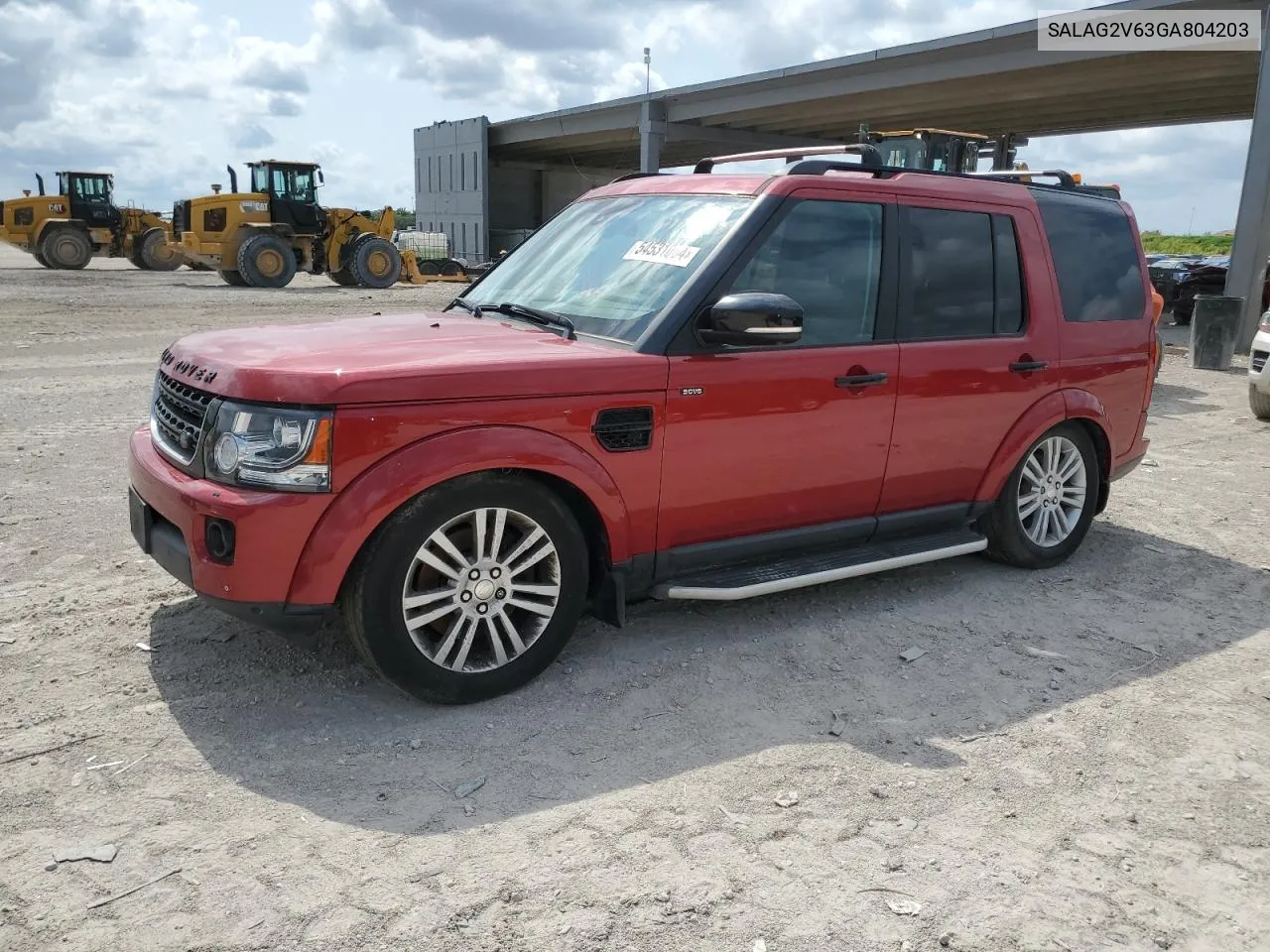 2016 Land Rover Lr4 Hse VIN: SALAG2V63GA804203 Lot: 54531084