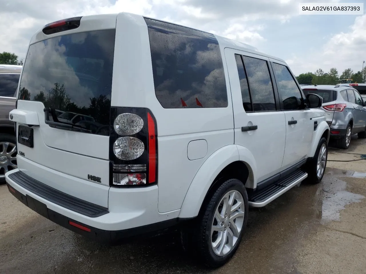 SALAG2V61GA837393 2016 Land Rover Lr4 Hse