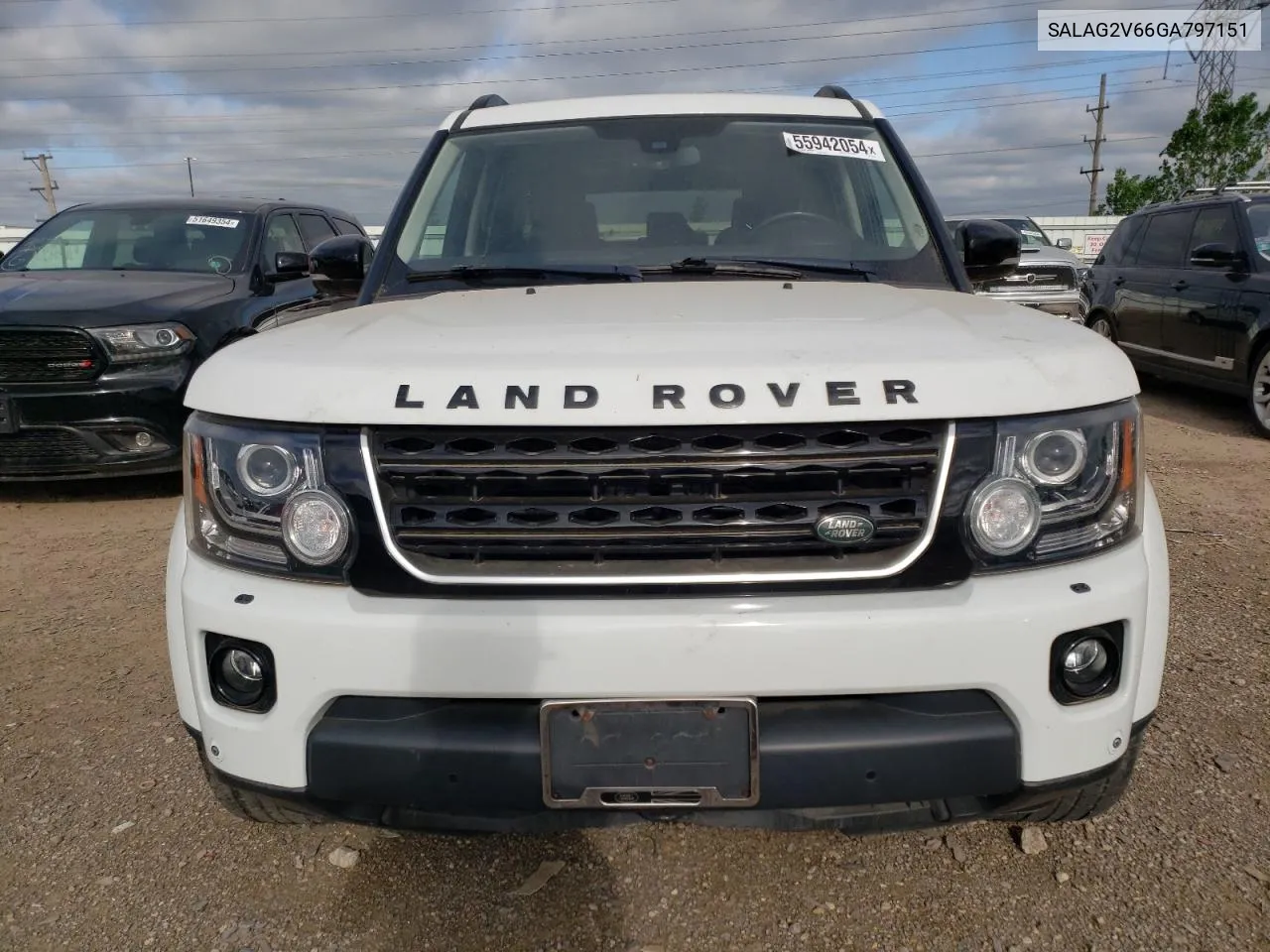 2016 Land Rover Lr4 Hse VIN: SALAG2V66GA797151 Lot: 55942054