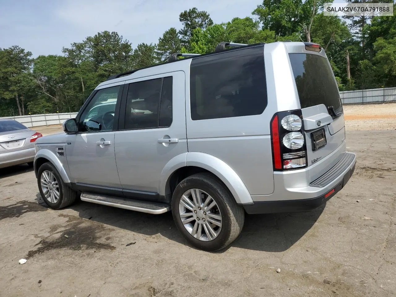 SALAK2V67GA791888 2016 Land Rover Lr4 Hse Luxury