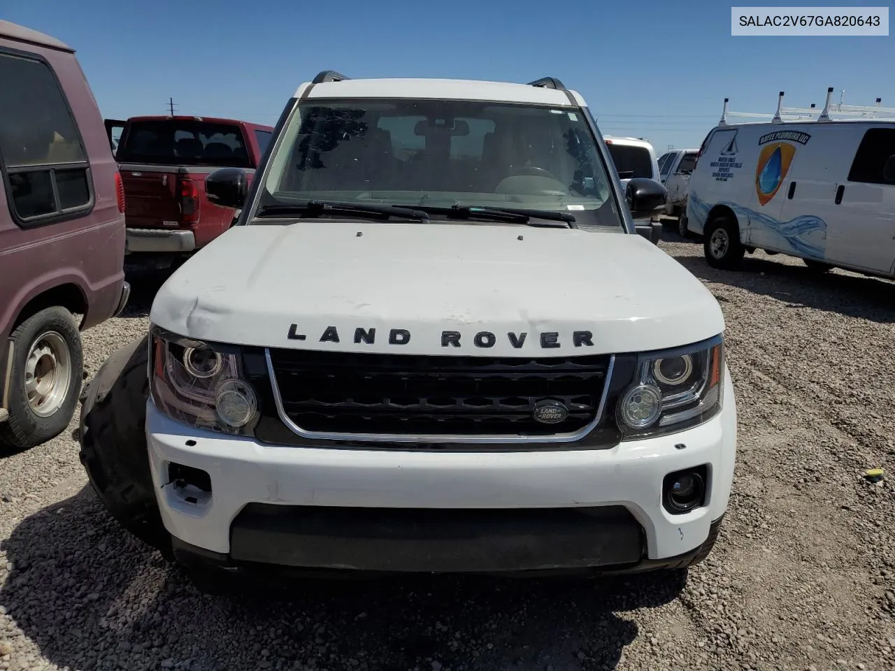 2016 Land Rover Lr4 VIN: SALAC2V67GA820643 Lot: 56662134