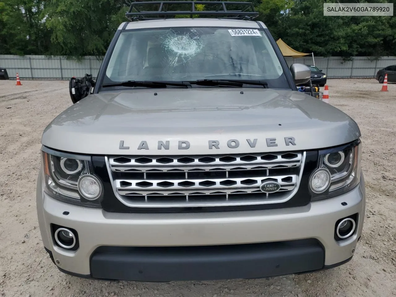 2016 Land Rover Lr4 Hse Luxury VIN: SALAK2V60GA789920 Lot: 56831224