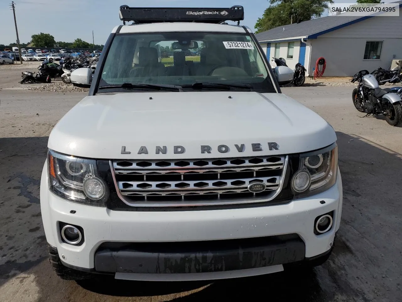 SALAK2V6XGA794395 2016 Land Rover Lr4 Hse Luxury