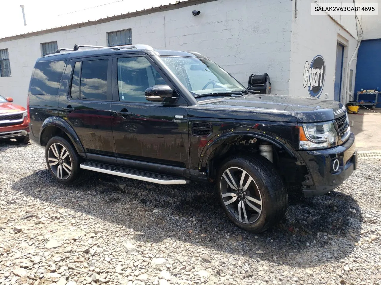 2016 Land Rover Lr4 Hse Luxury VIN: SALAK2V63GA814695 Lot: 57342494