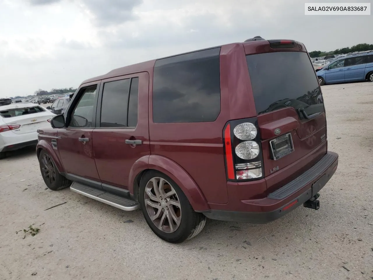 SALAG2V69GA833687 2016 Land Rover Lr4 Hse