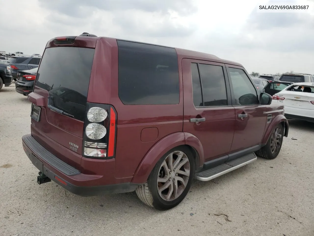 SALAG2V69GA833687 2016 Land Rover Lr4 Hse