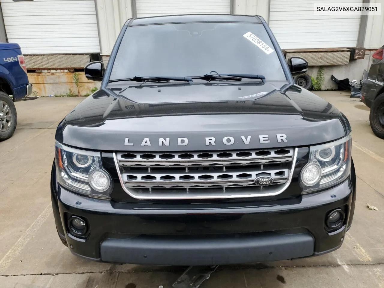 SALAG2V6XGA829051 2016 Land Rover Lr4 Hse