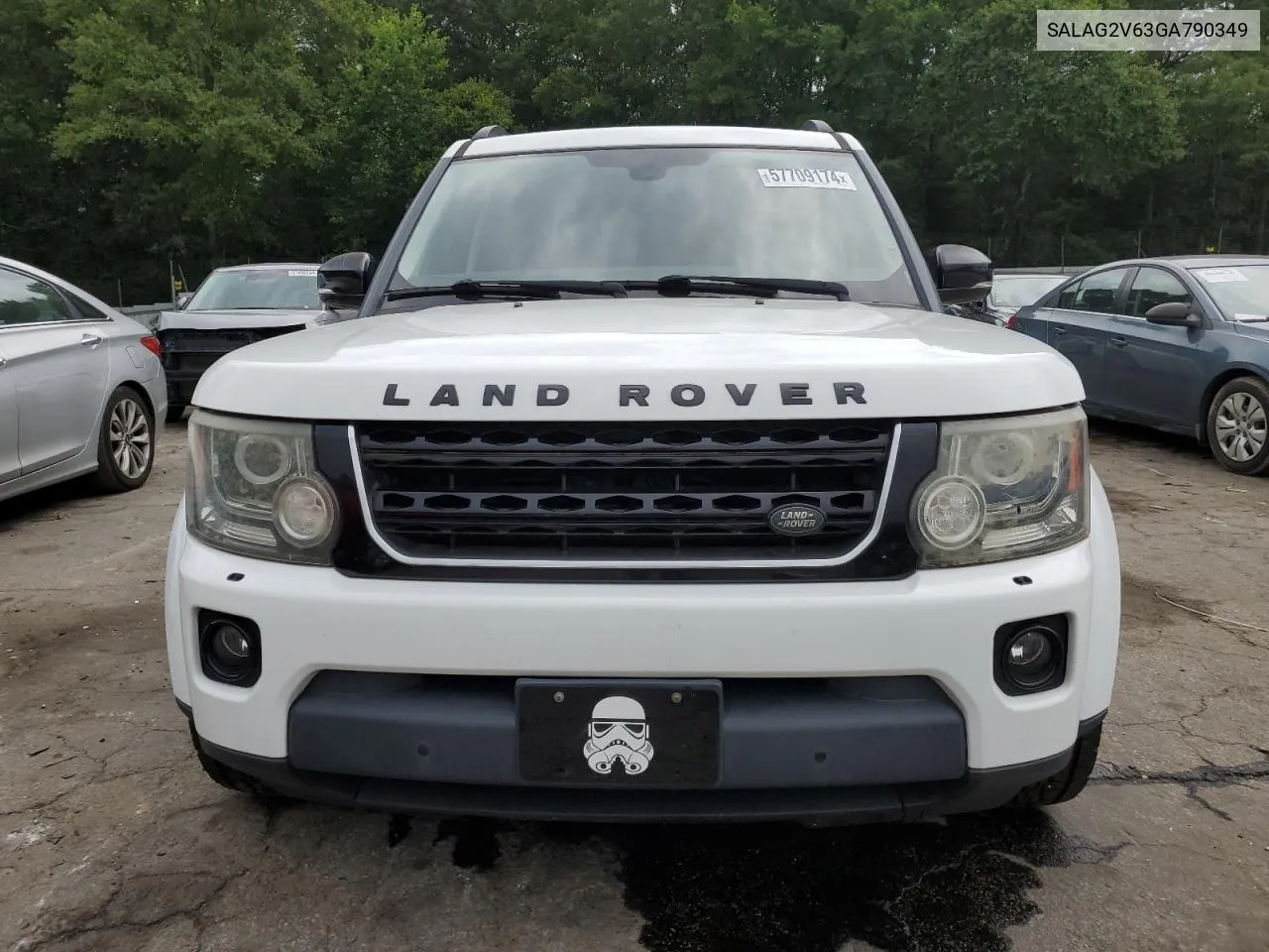 2016 Land Rover Lr4 Hse VIN: SALAG2V63GA790349 Lot: 57709174